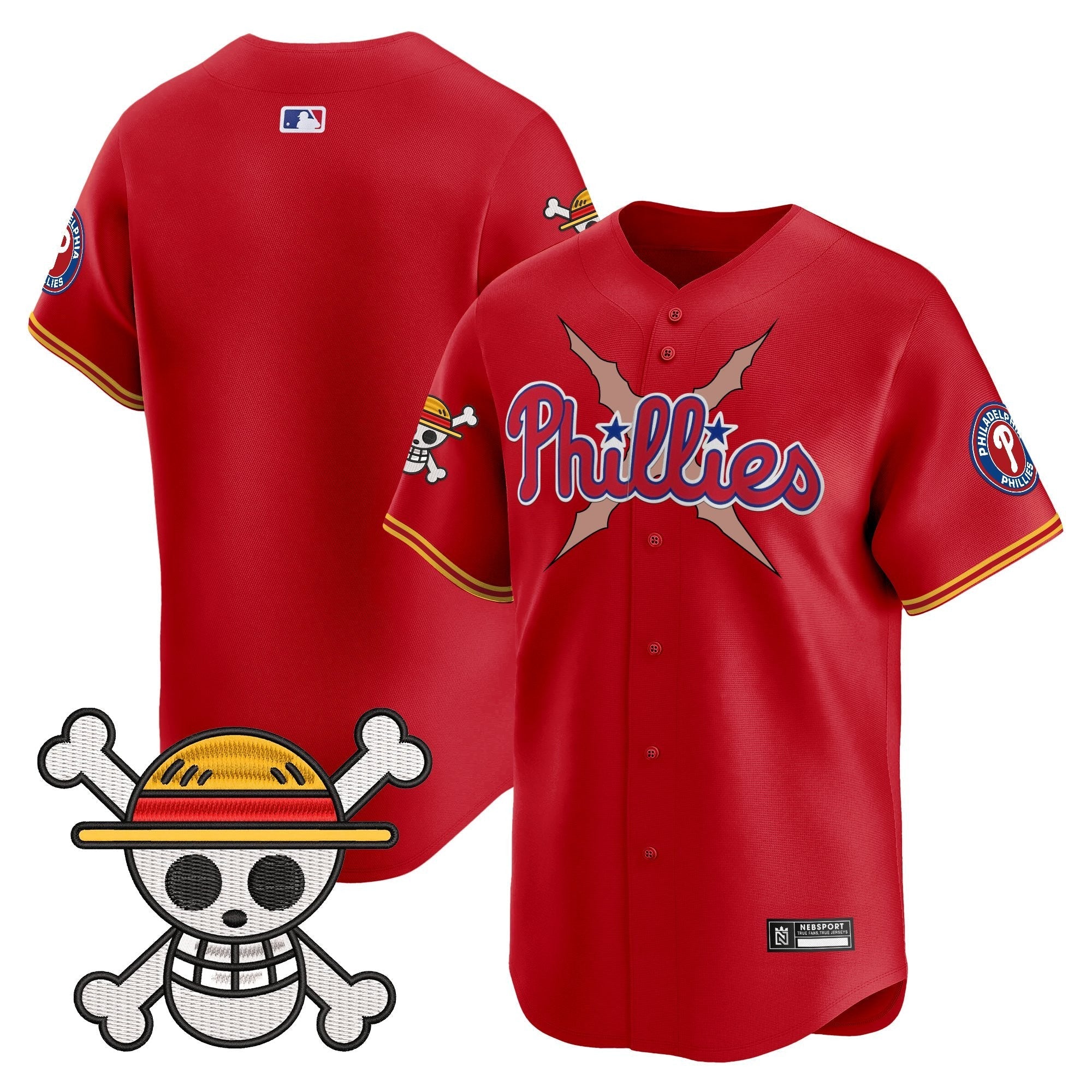 PHI x One Piece 2025 Vapor Premier Limited Jersey - Stitched