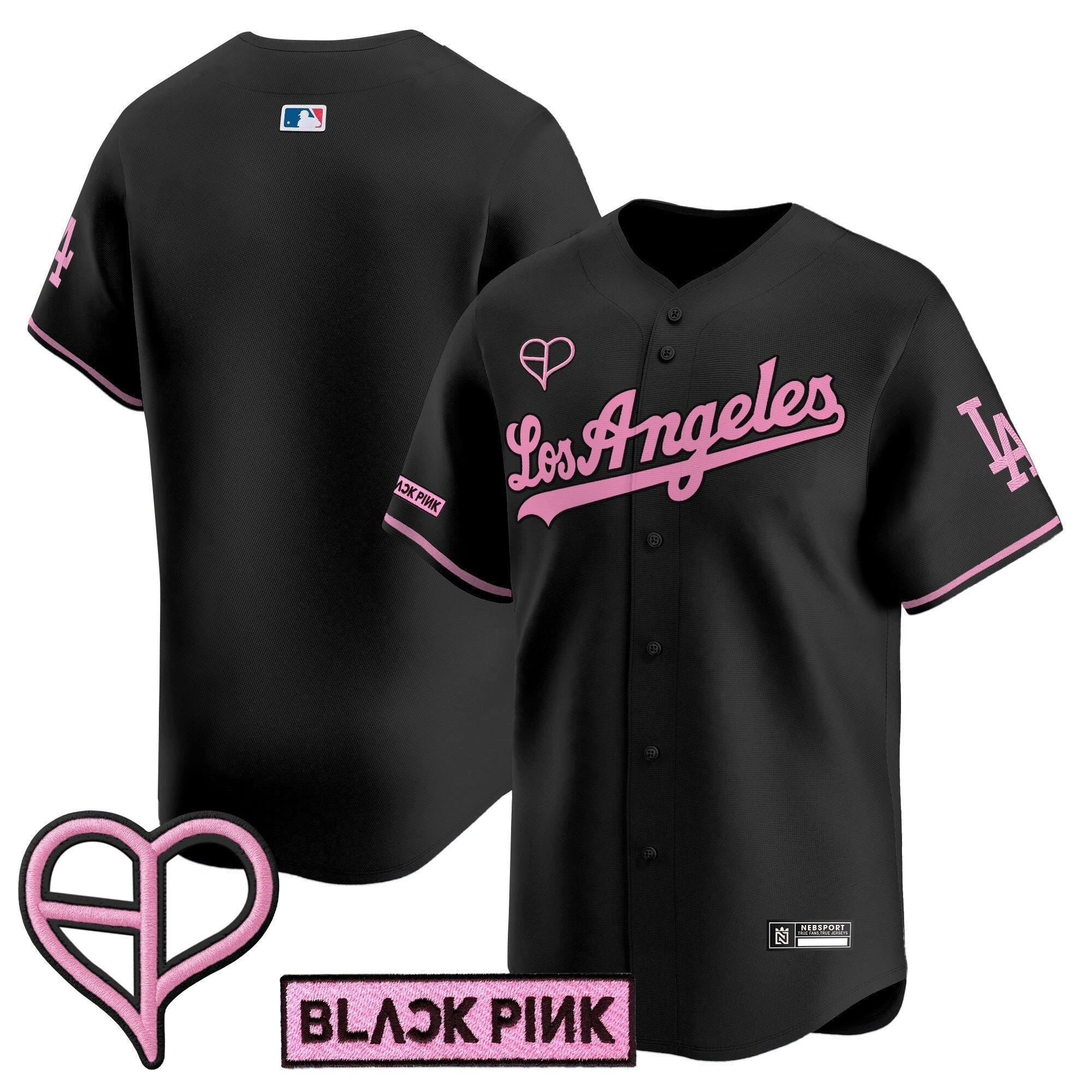 LAD x BLACKPINK 2025 Vapor Premier Limited Jersey - Stitched