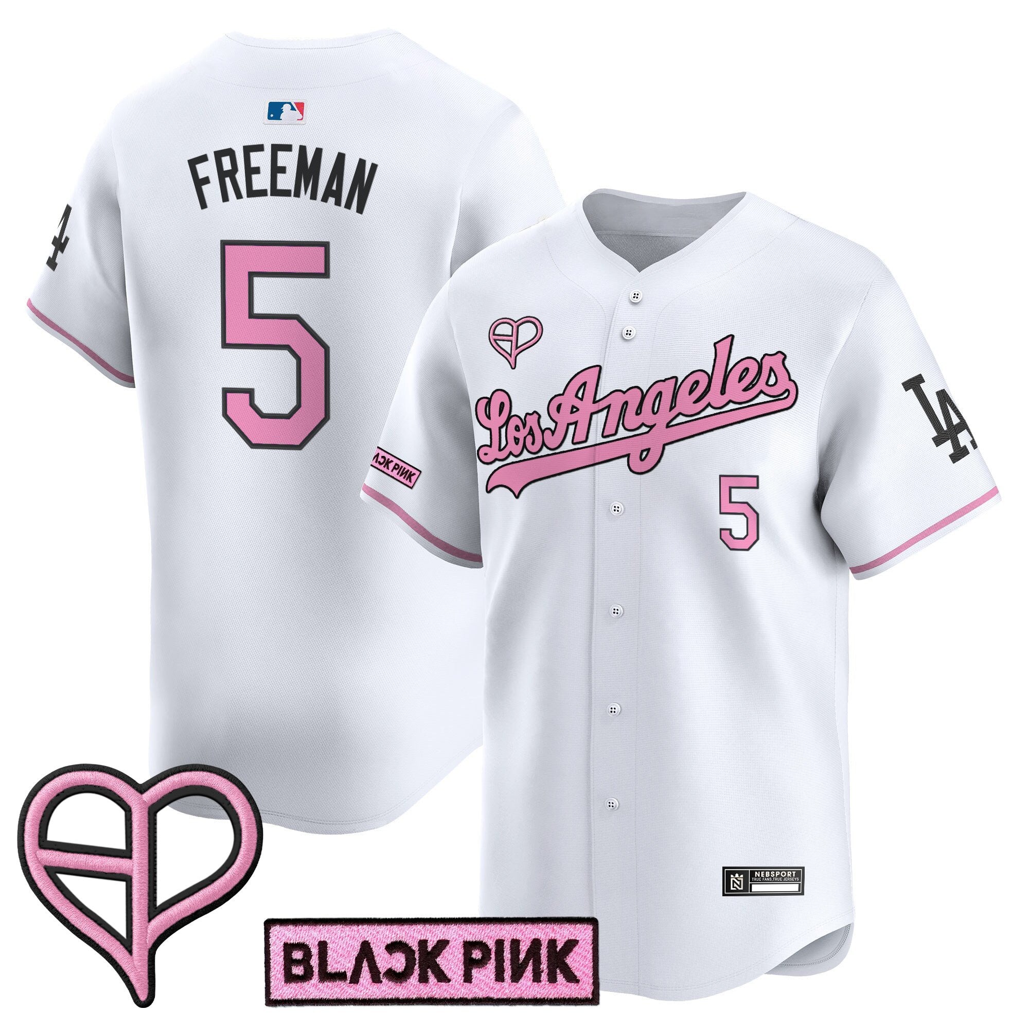 LAD x BLACKPINK 2025 Vapor Premier Limited Jersey - Stitched