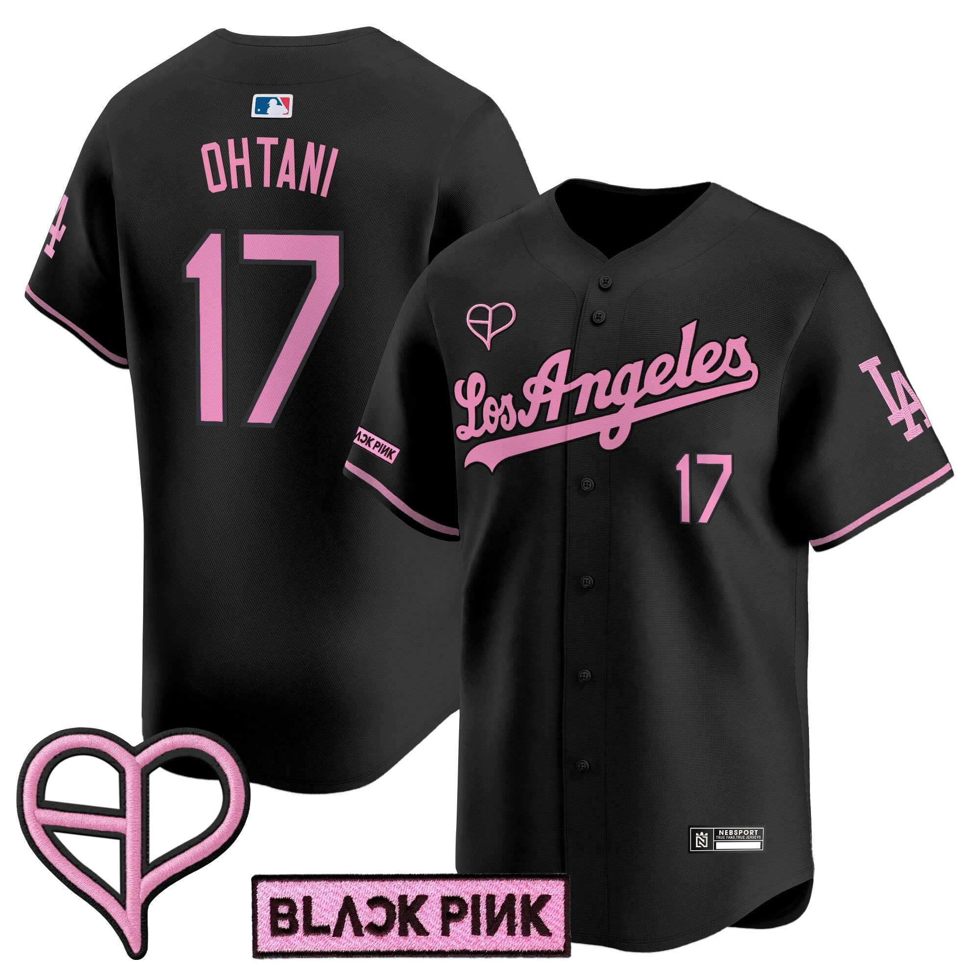 LAD x BLACKPINK 2025 Vapor Premier Limited Jersey - Stitched