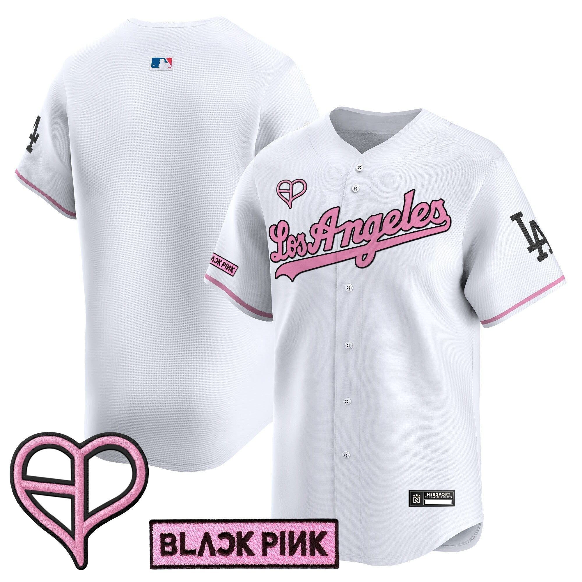 LAD x BLACKPINK 2025 Vapor Premier Limited Jersey - Stitched