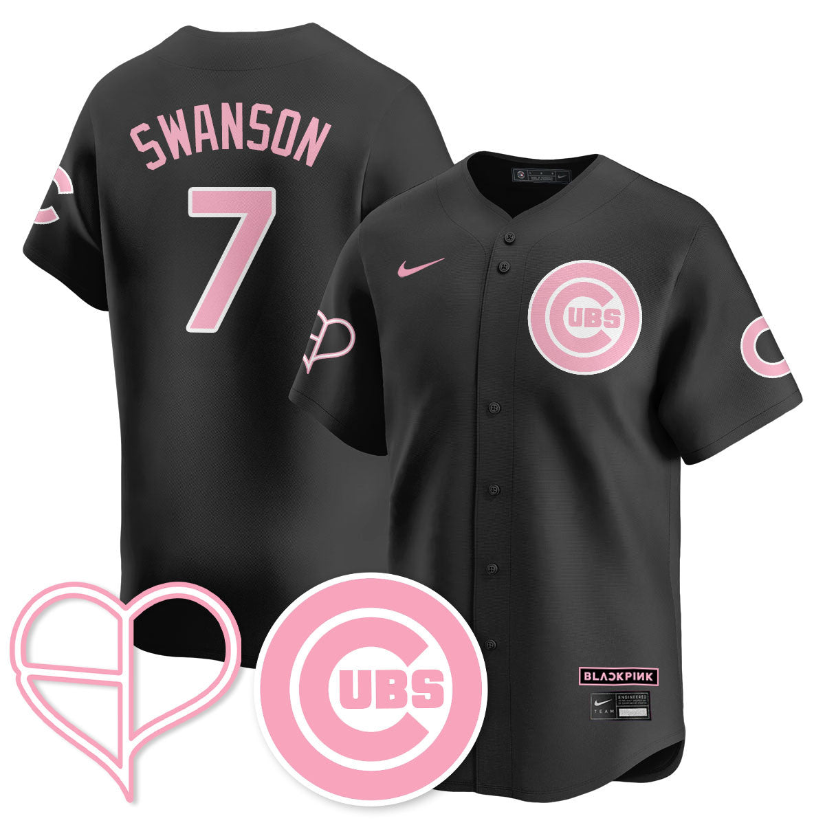 CHC BLΛƆKPIИK 2025 Limited Jersey - Stitched