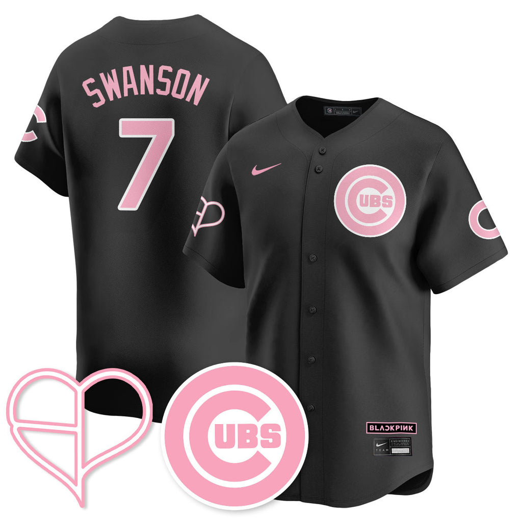 Chicago Cubs BL??KPI?K 2025 Limited Custom Jersey - All Stitched