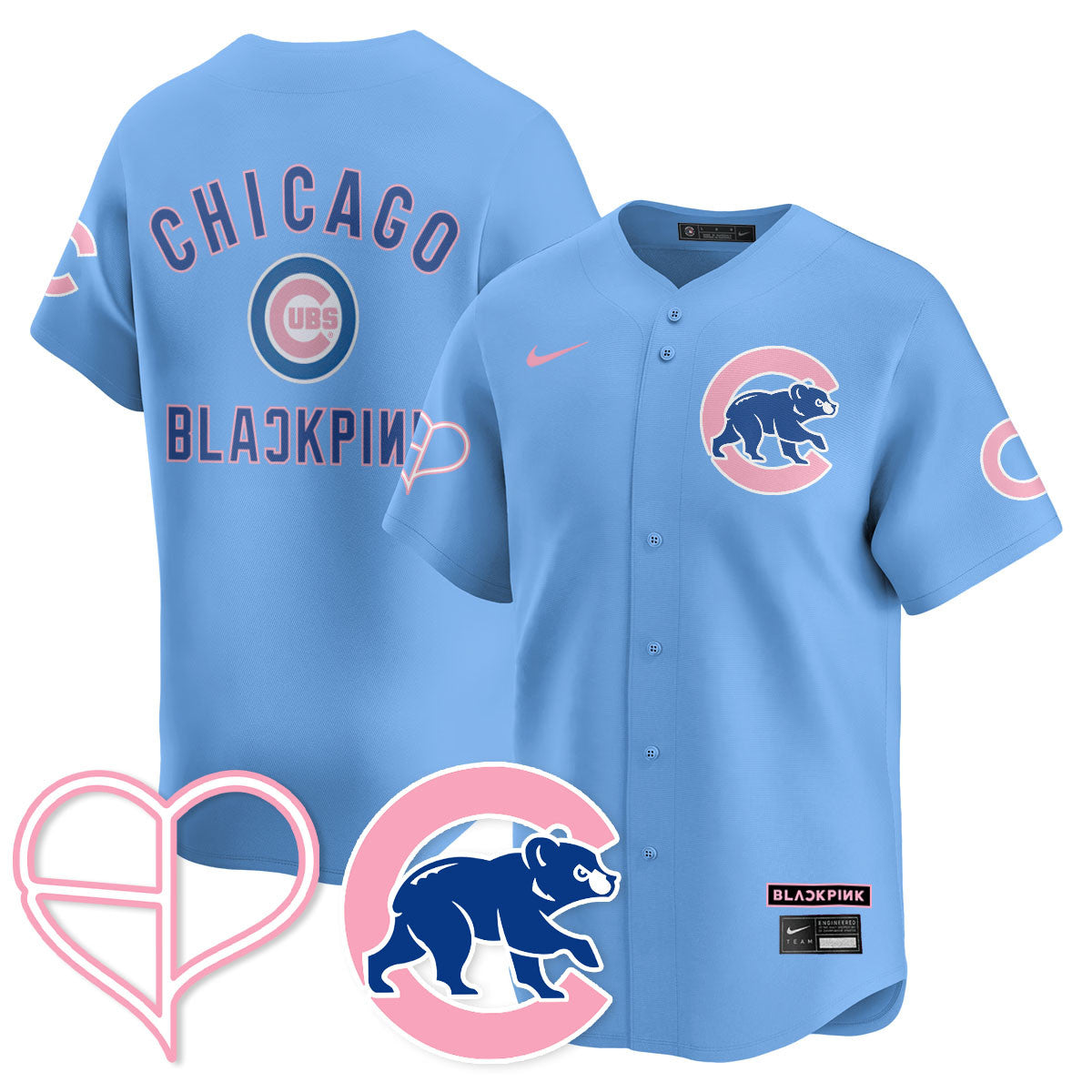 CHC BLΛƆKPIИK 2025 Limited Jersey - Stitched