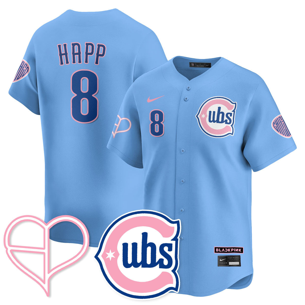 CHC BLΛƆKPIИK 2025 Limited Jersey - Stitched