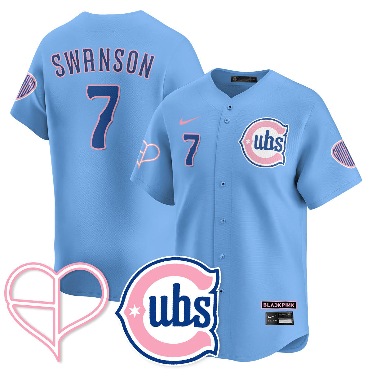 CHC BLΛƆKPIИK 2025 Limited Jersey - Stitched