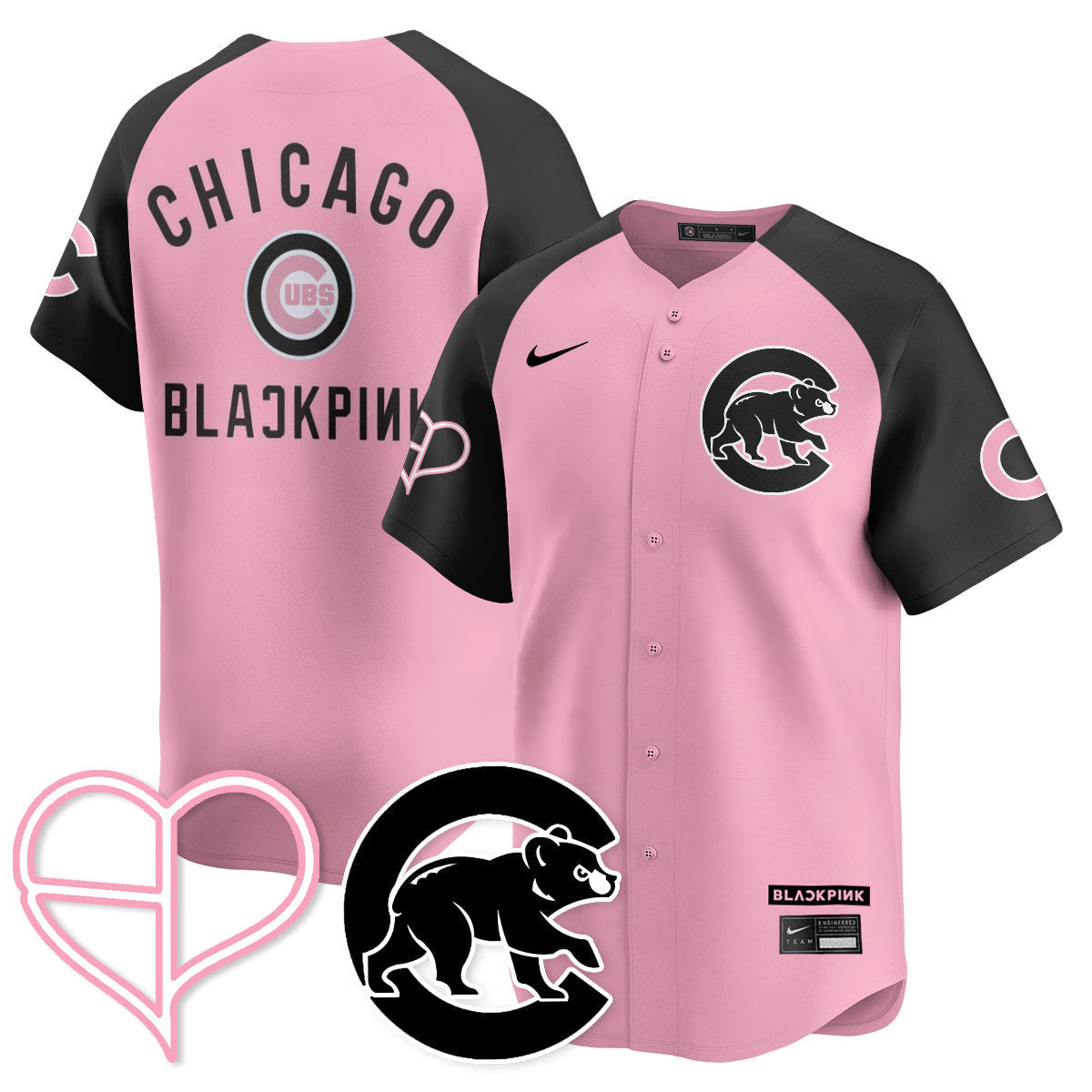 CHC BLΛƆKPIИK 2025 Limited Jersey - Stitched