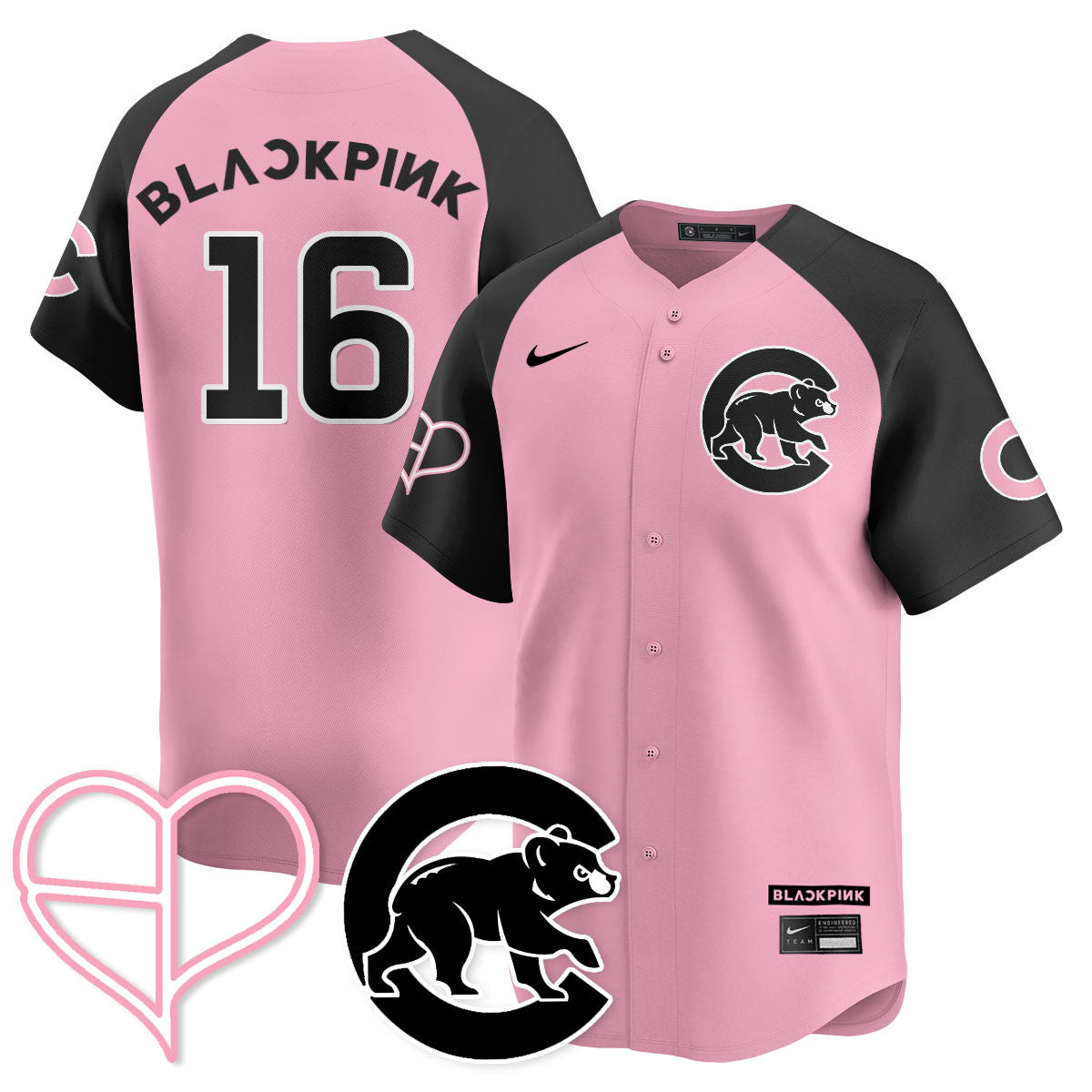 CHC BLΛƆKPIИK 2025 Limited Jersey - Stitched