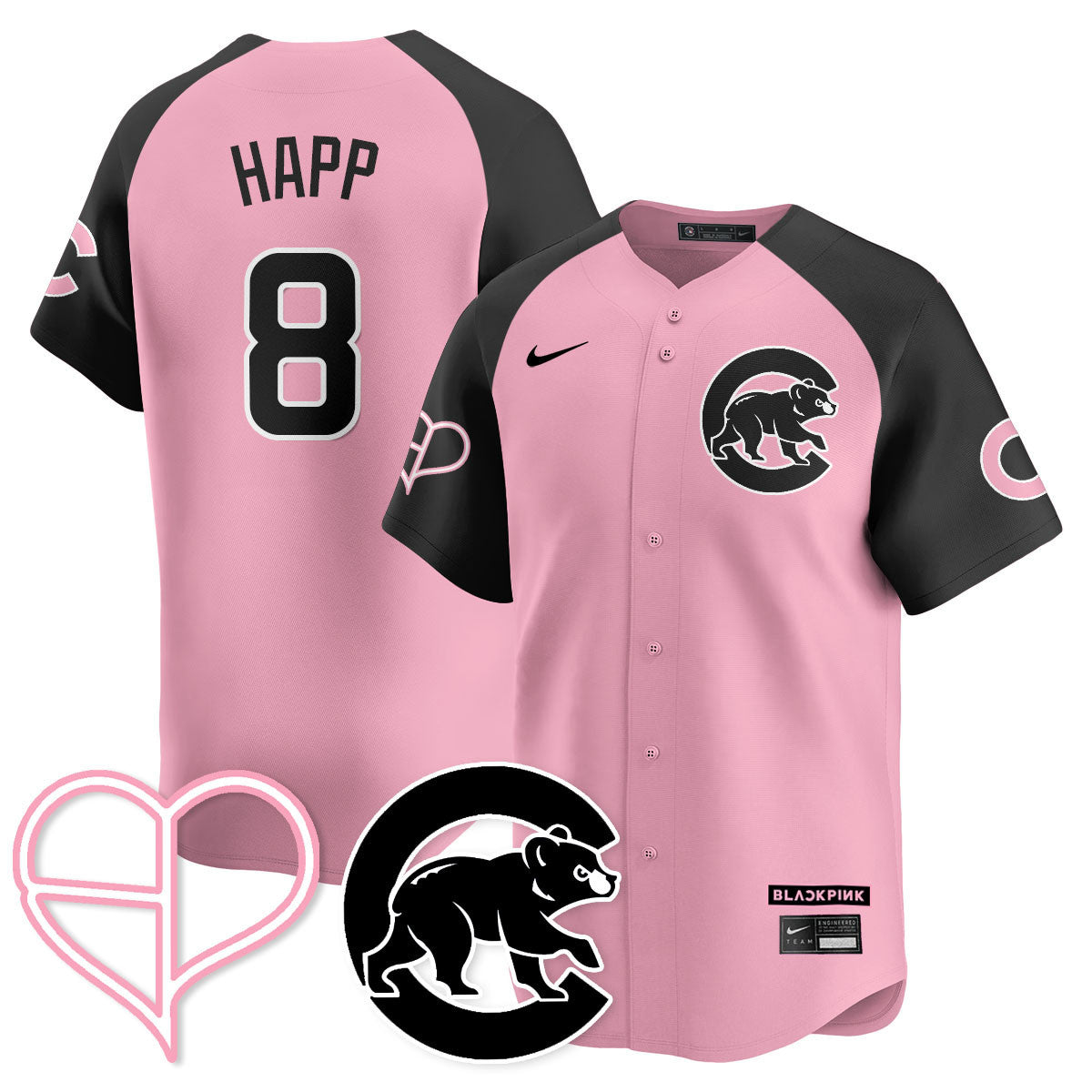Men's Chicago Cubs BL??KPI?K 2025 Limited Jersey - All Stitched