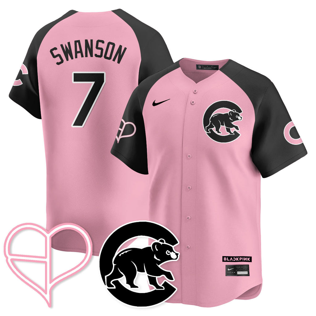 Chicago Cubs BL??KPI?K 2025 Limited Custom Jersey - All Stitched