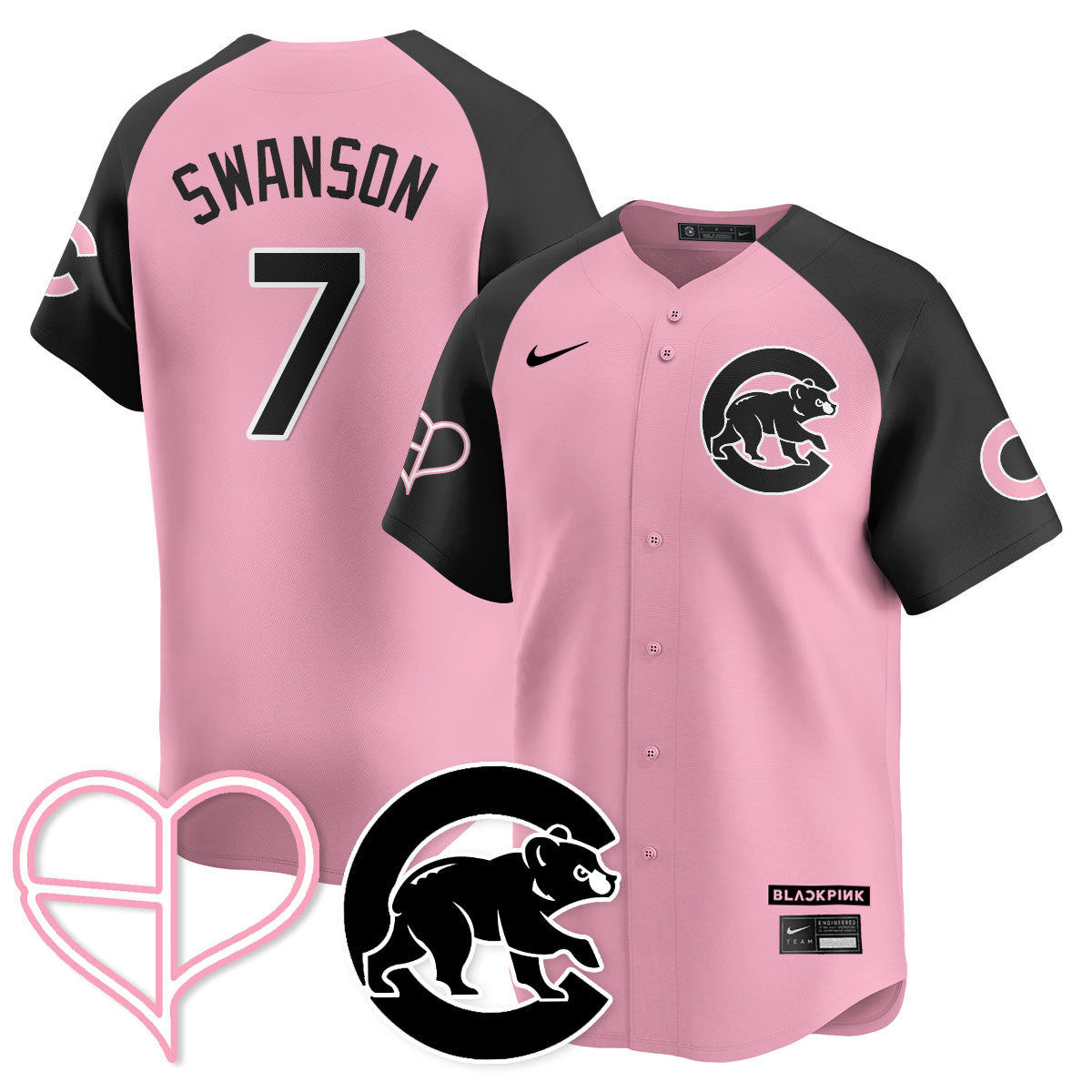 CHC BLΛƆKPIИK 2025 Limited Jersey - Stitched