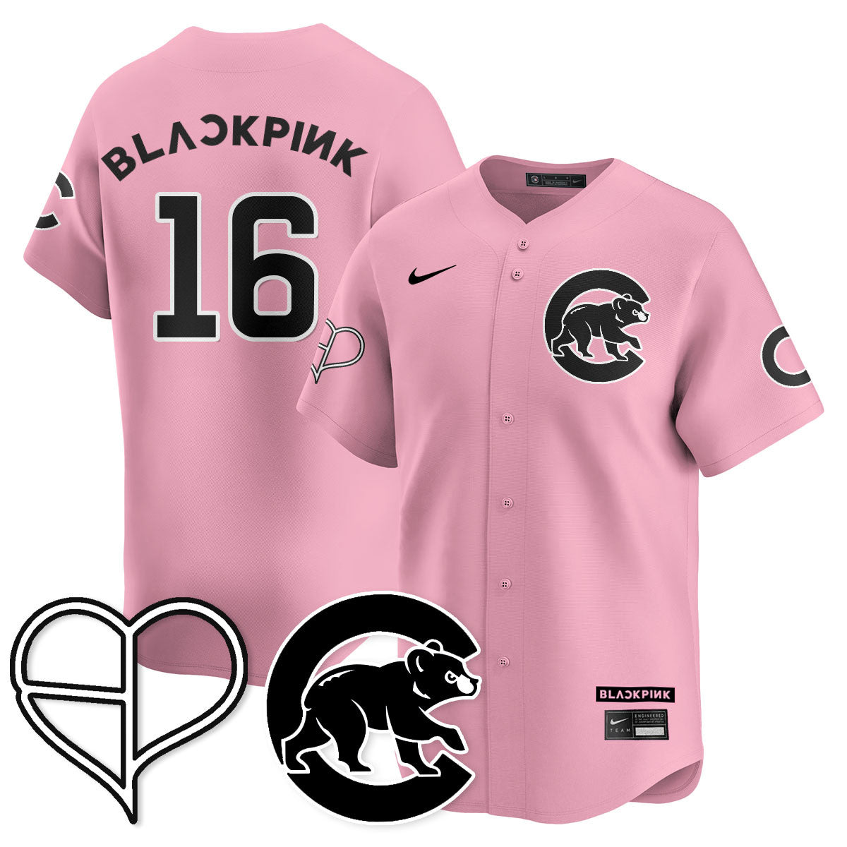 CHC BLΛƆKPIИK 2025 Limited Jersey - Stitched