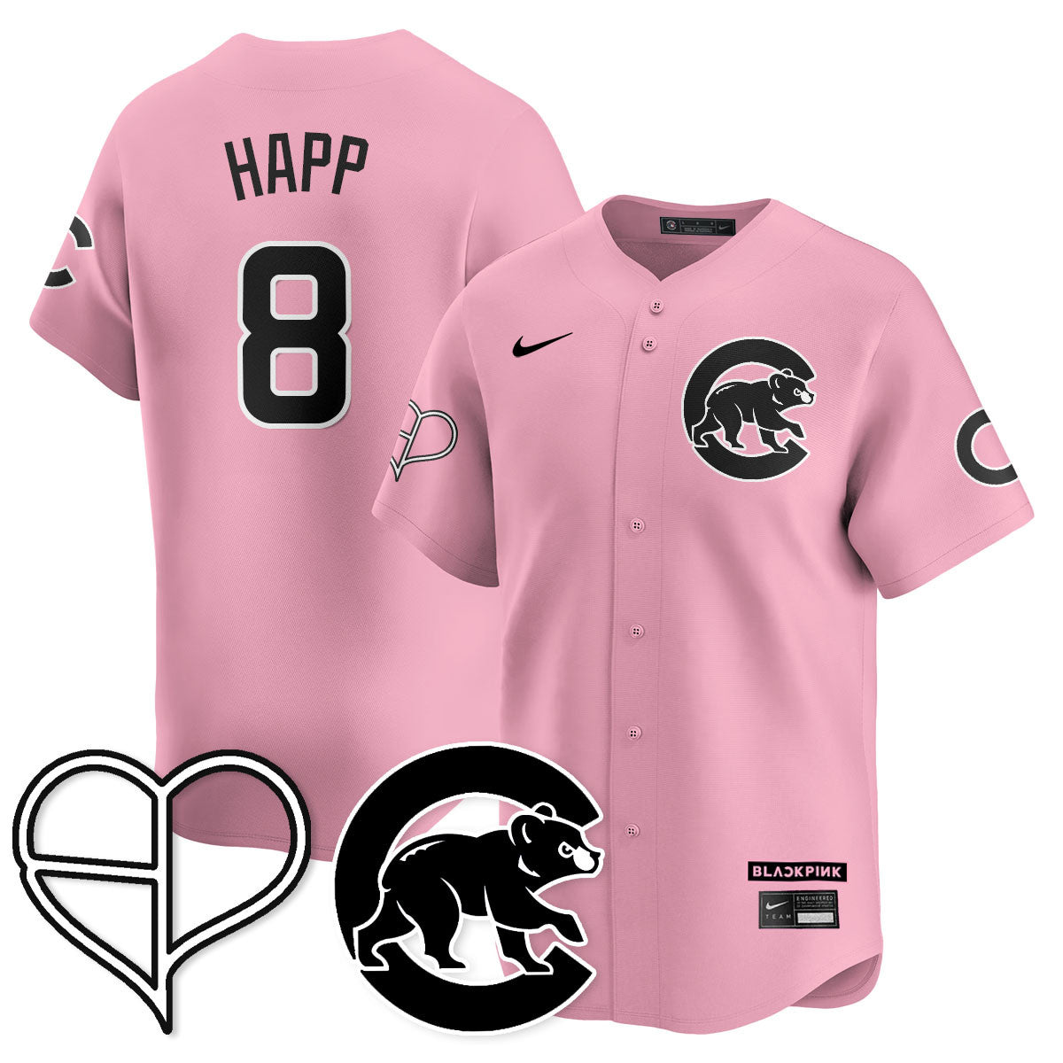 CHC BLΛƆKPIИK 2025 Limited Jersey - Stitched