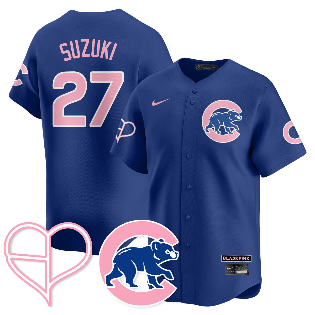 CHC BLΛƆKPIИK 2025 Limited Jersey - Stitched