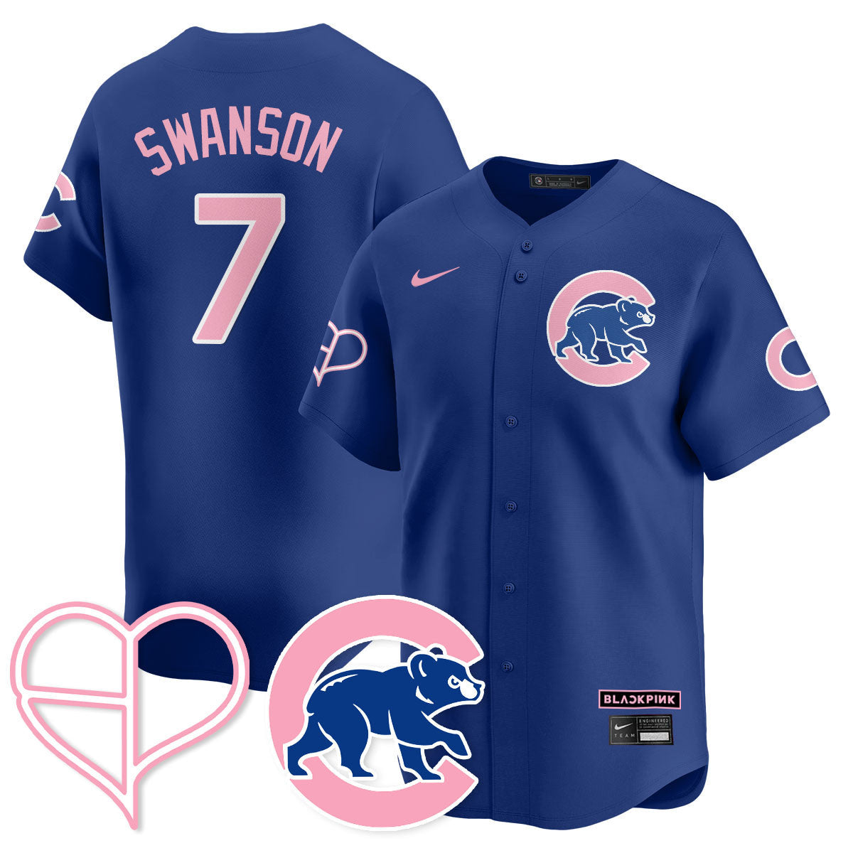 CHC BLΛƆKPIИK 2025 Limited Jersey - Stitched