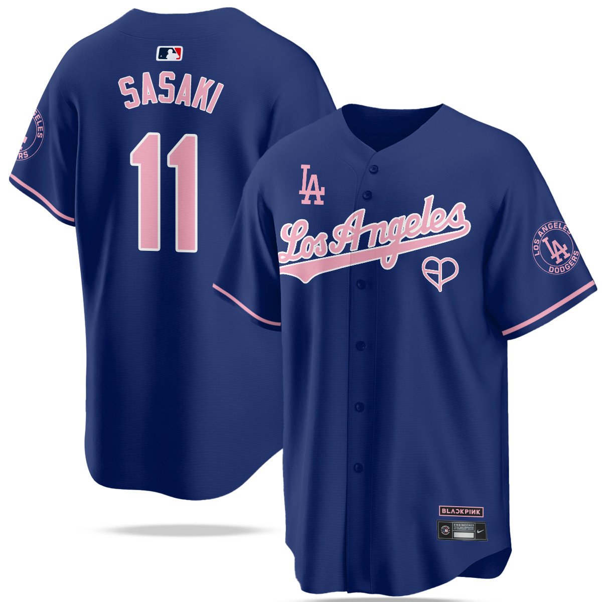 LAD BLΛƆKPIИK 2025 Limited Jersey - Stitched