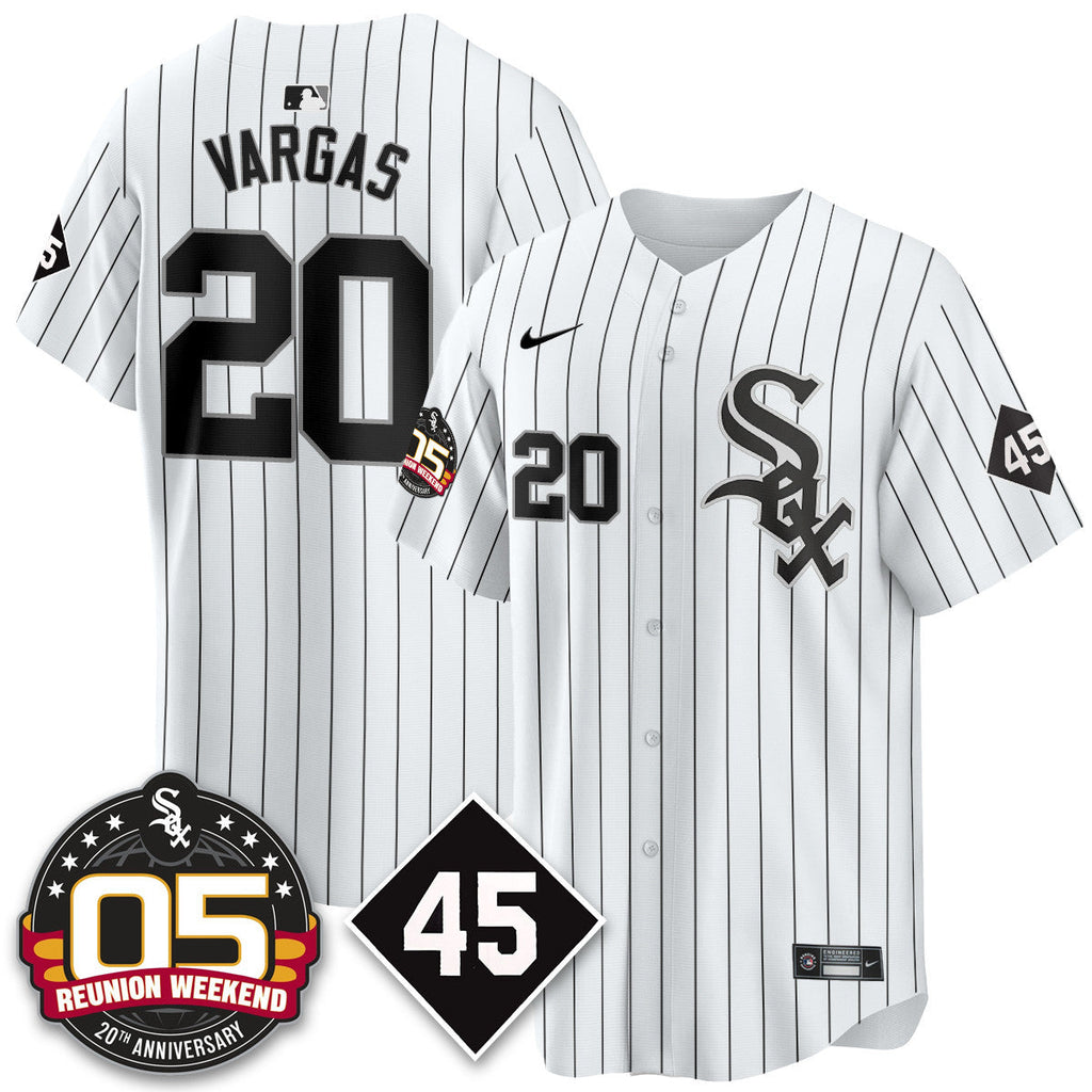 CWS Bobby Jenks 2025 Jersey - Reunion Weekend - Stitched