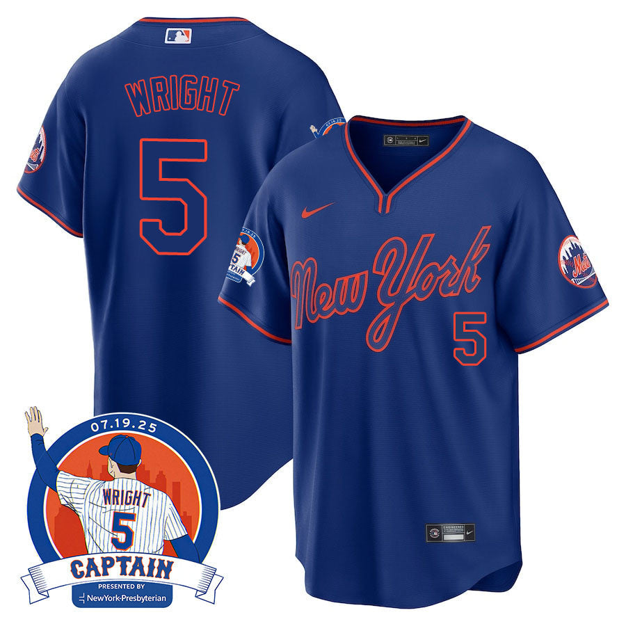 NYM David Wright "Mets Legend" Jersey - Stitched