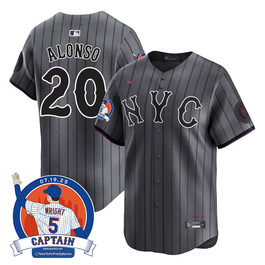 NYM David Wright "Mets Legend" Jersey - Stitched
