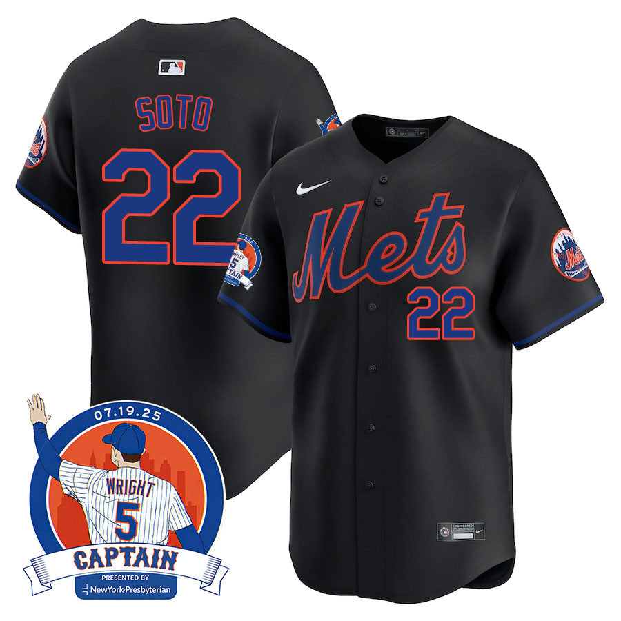 NYM David Wright "Mets Legend" Jersey - Stitched