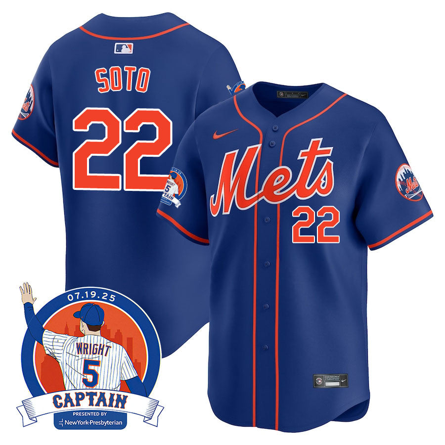 NYM David Wright "Mets Legend" Jersey - Stitched