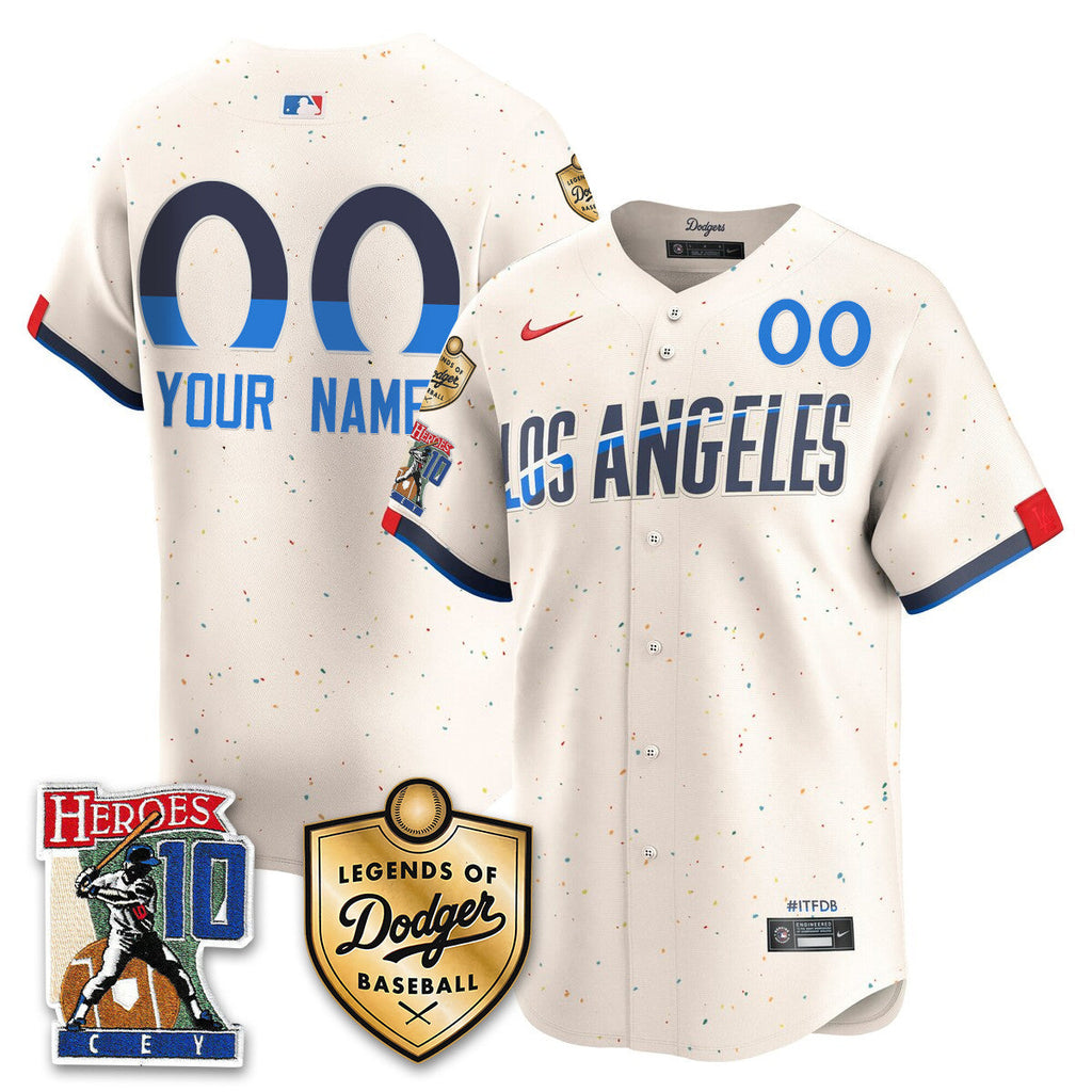 Dodgers Ron Cey "Legends Of Dodgers Baseball" Jersey - Stitched