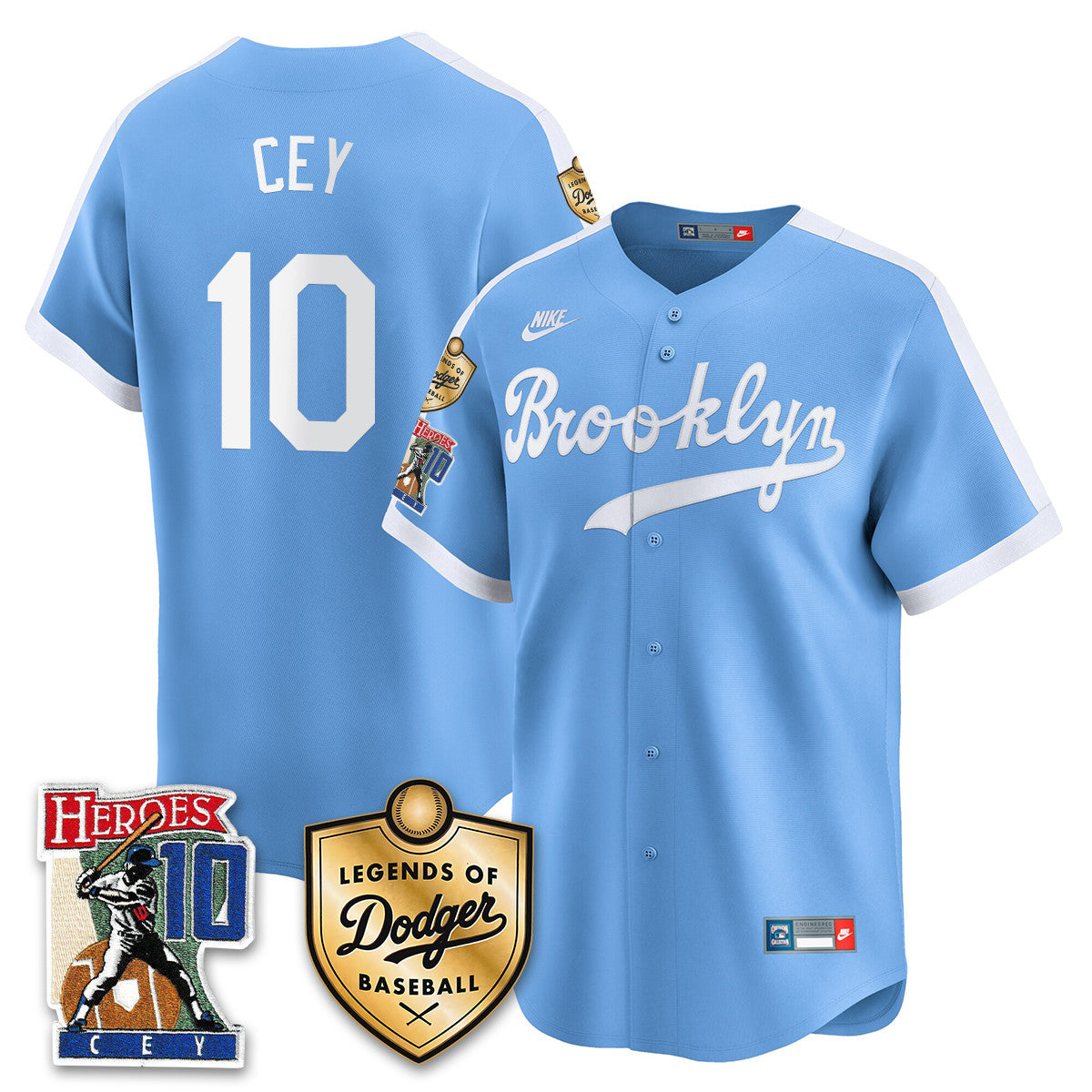 Dodgers Ron Cey "Legends Of Dodgers Baseball" Jersey - Stitched