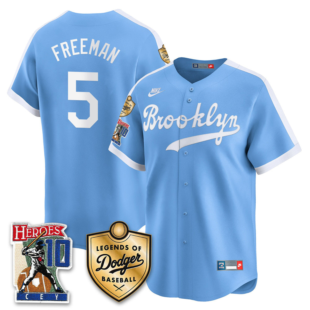 Dodgers Ron Cey "Legends Of Dodgers Baseball" Jersey - Stitched