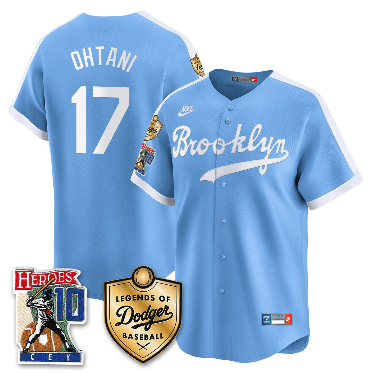 Dodgers Ron Cey "Legends Of Dodgers Baseball" Jersey - Stitched