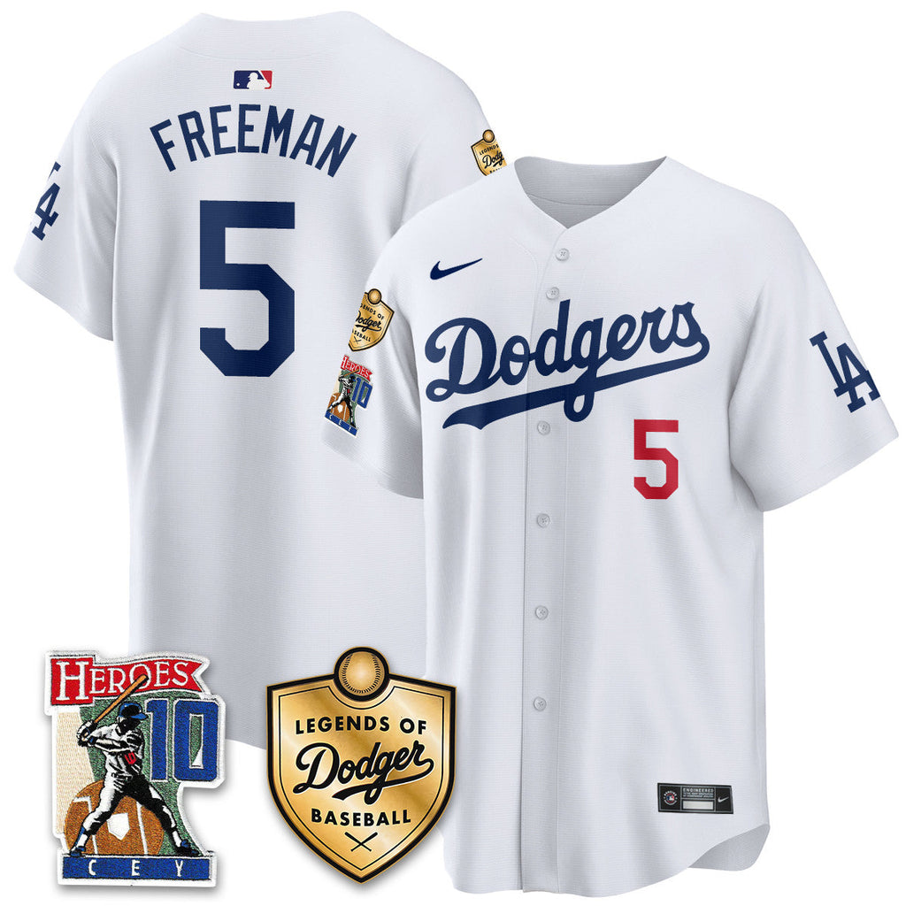 Dodgers Ron Cey "Legends Of Dodgers Baseball" Jersey - Stitched