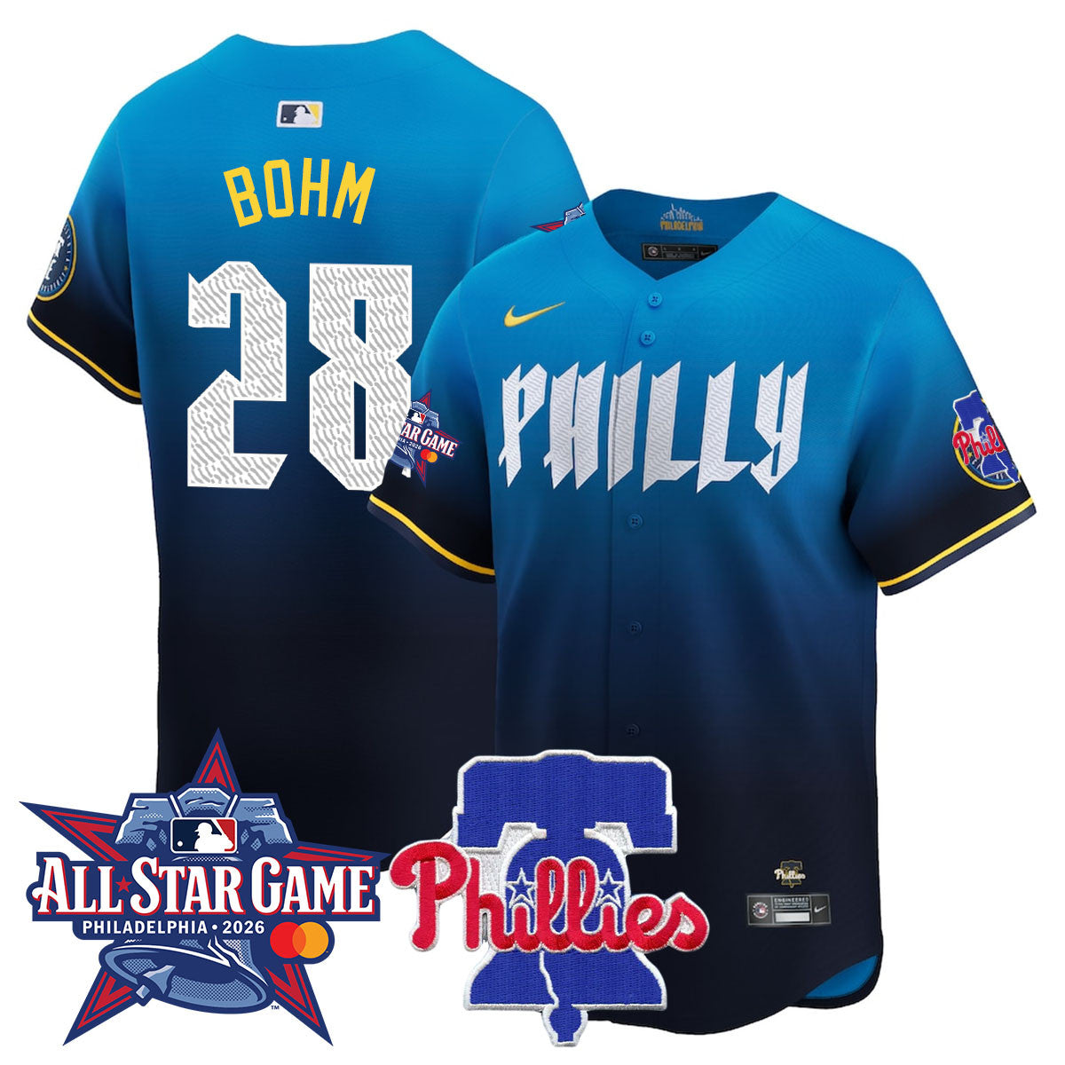 PHI 2026 MLB All-Star Jersey - Stitched