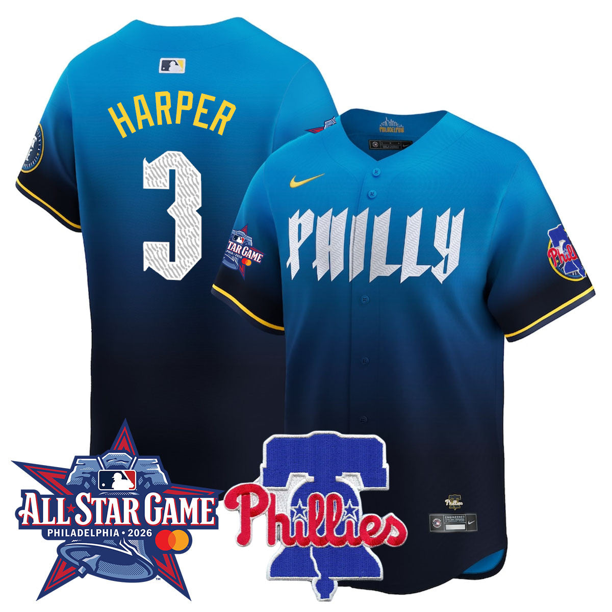PHI 2026 MLB All-Star Jersey - Stitched
