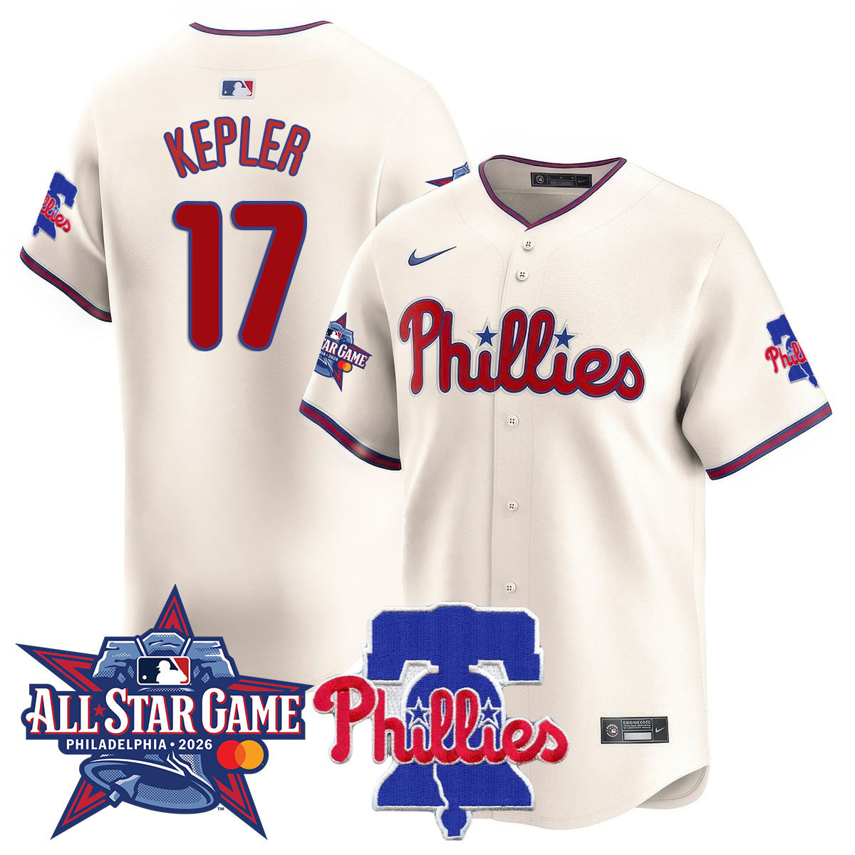 PHI 2026 MLB All-Star Jersey - Stitched