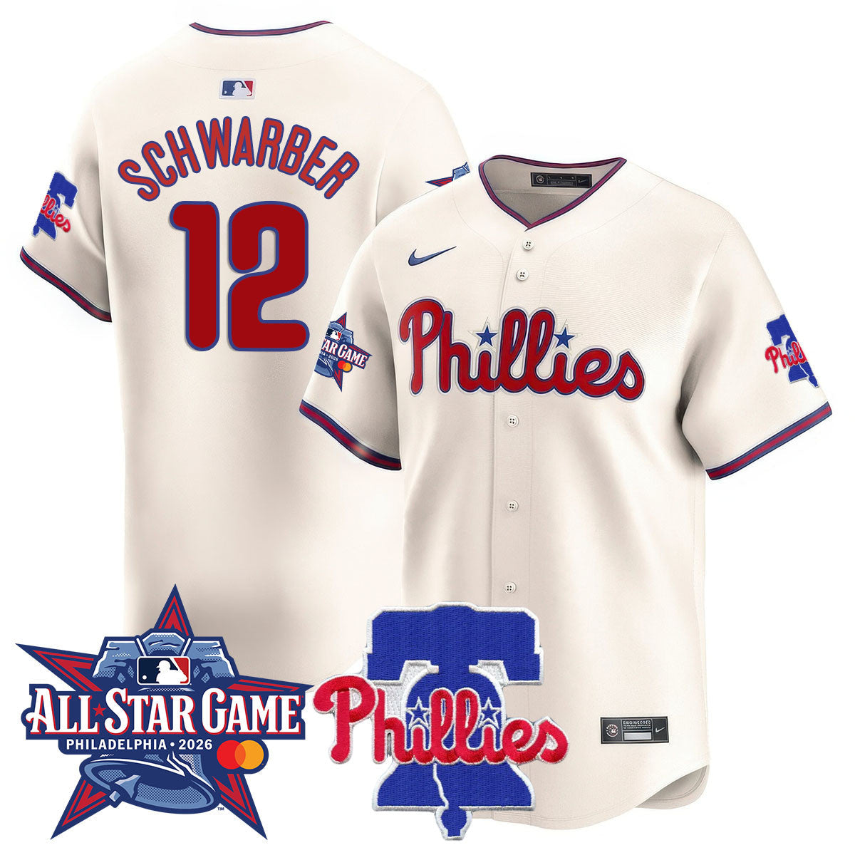 PHI 2026 MLB All-Star Jersey - Stitched