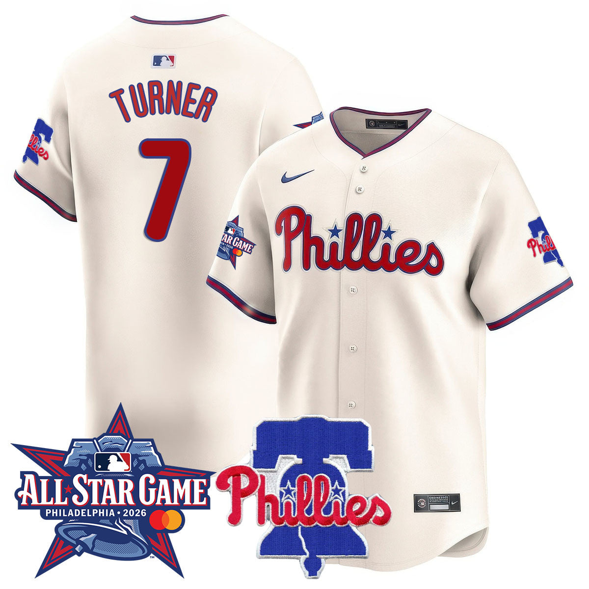 PHI 2026 MLB All-Star Jersey - Stitched