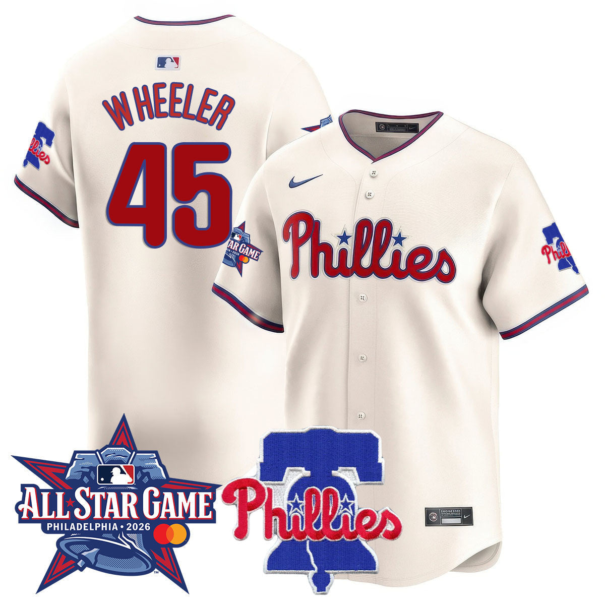 PHI 2026 MLB All-Star Jersey - Stitched