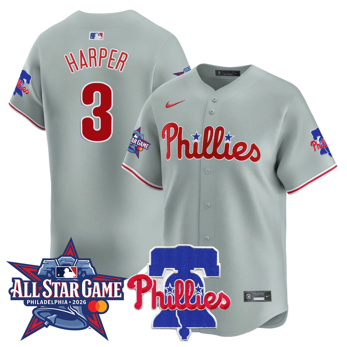 PHI 2026 MLB All-Star Jersey - Stitched