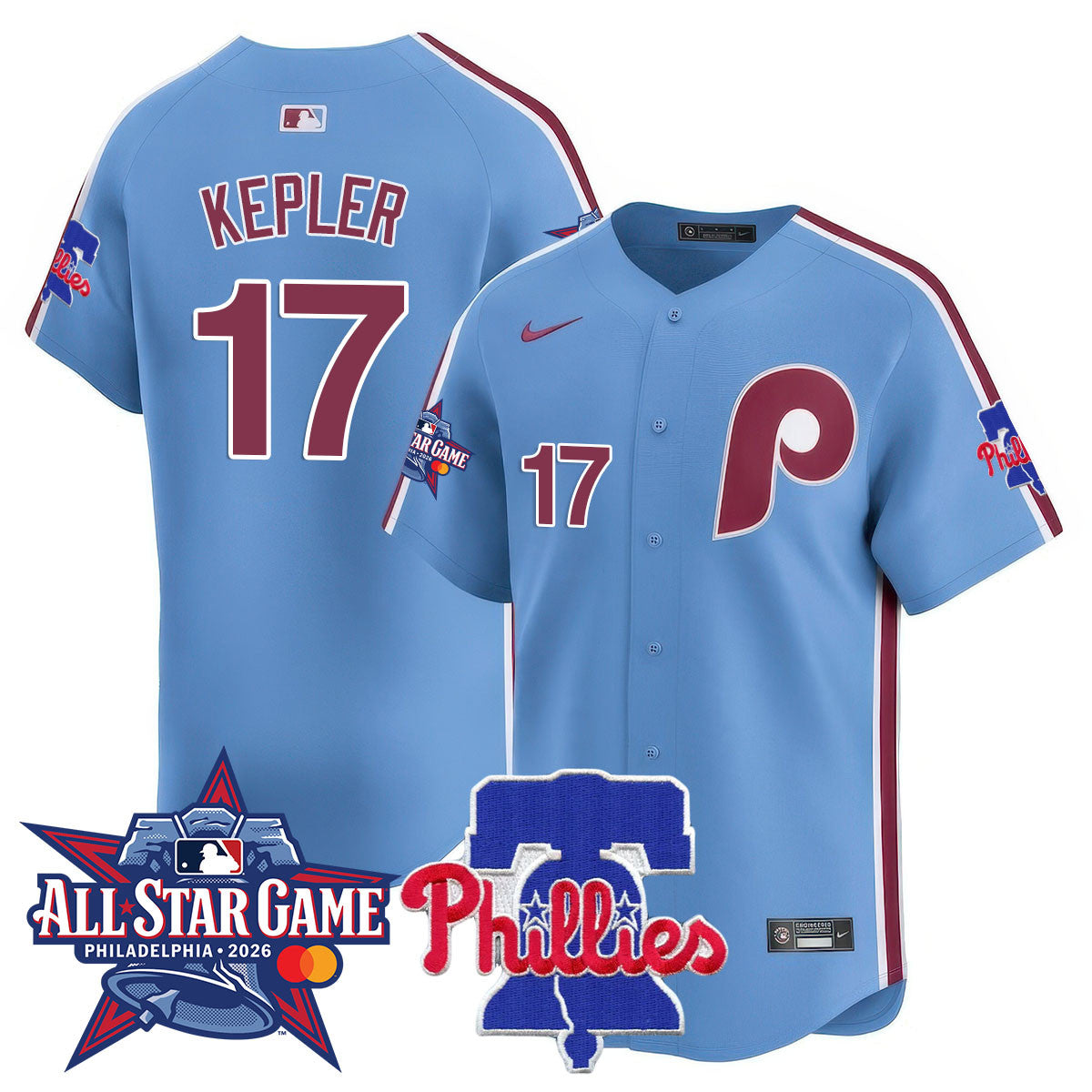 PHI 2026 MLB All-Star Jersey - Stitched