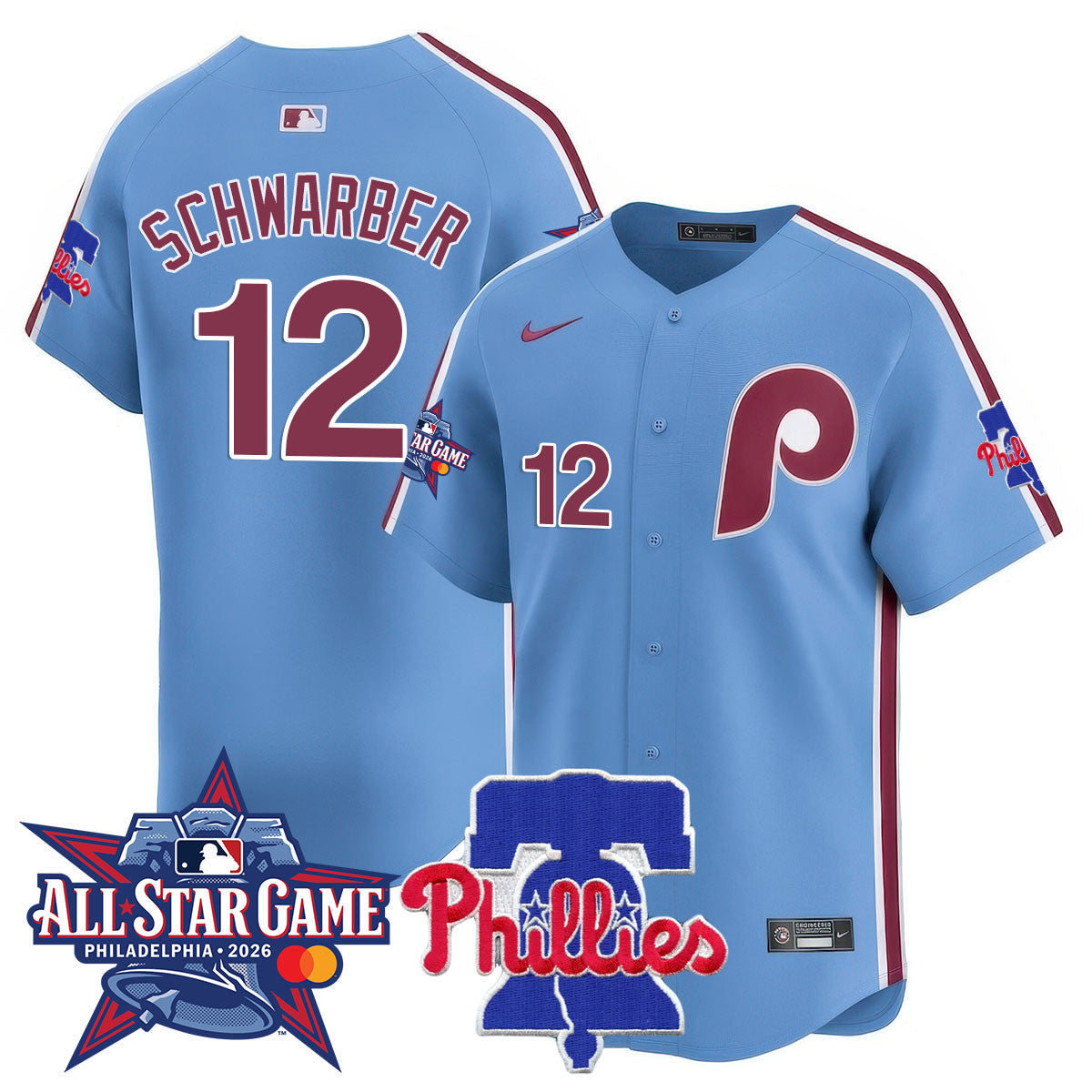 PHI 2026 MLB All-Star Jersey - Stitched