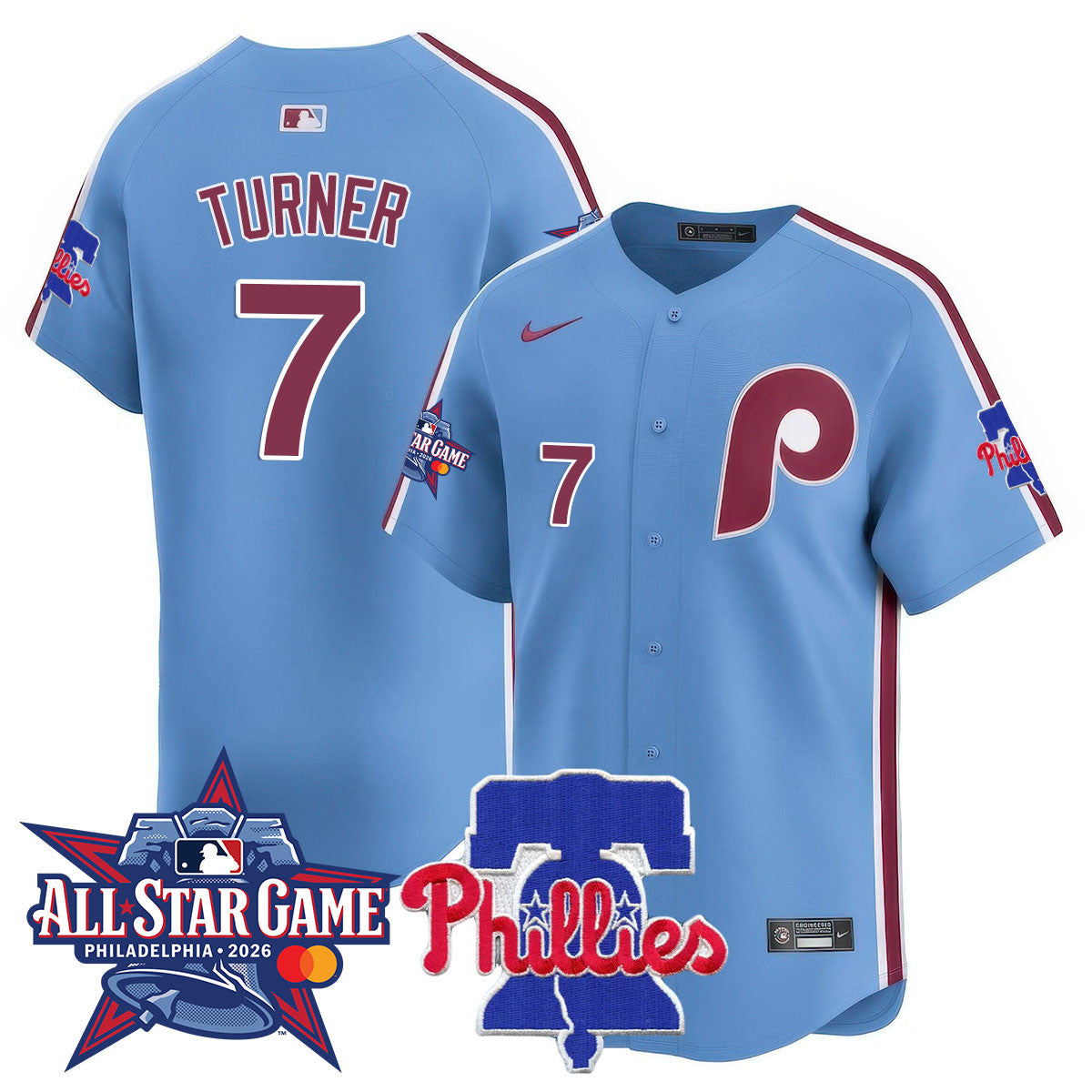 PHI 2026 MLB All-Star Jersey - Stitched