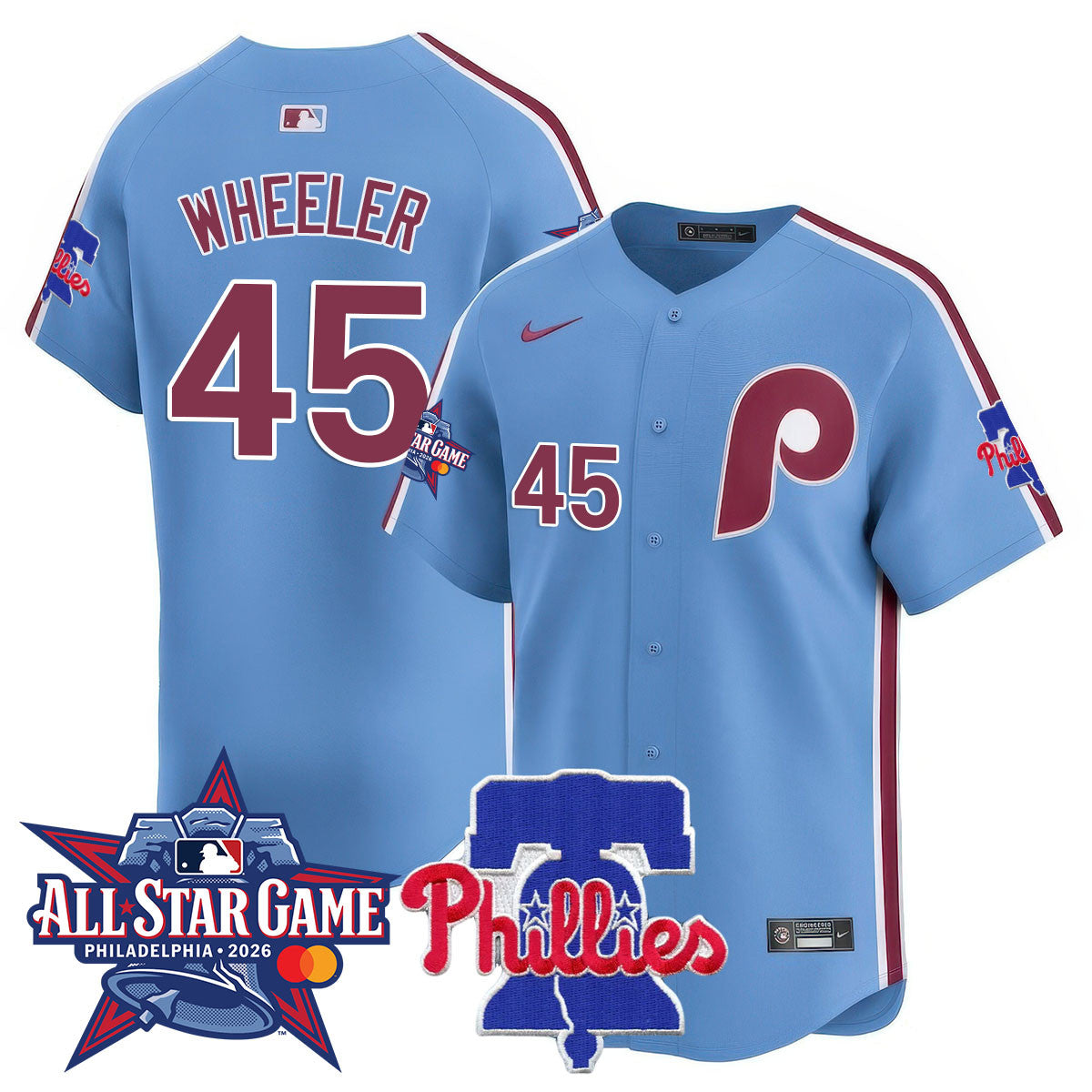 PHI 2026 MLB All-Star Jersey - Stitched
