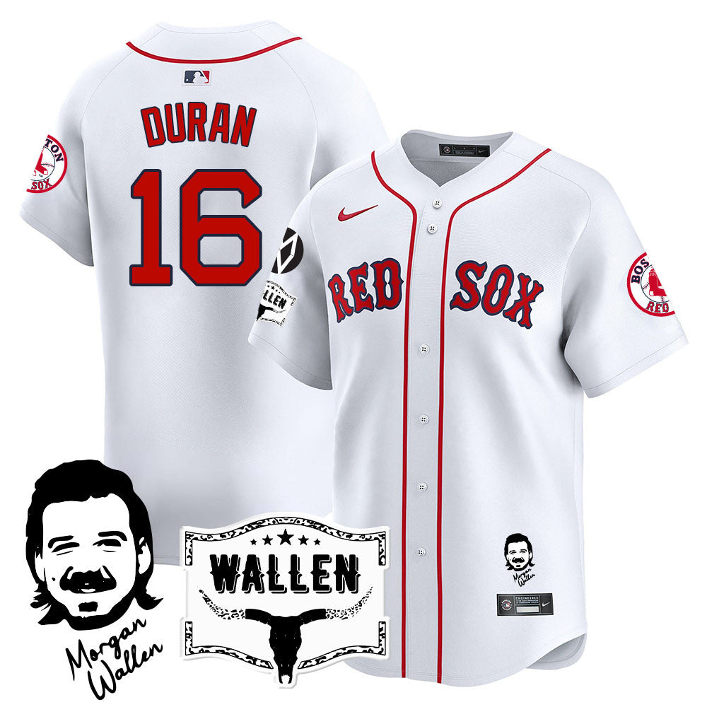 BOS Morgan Wallen 2025 Jersey - Stitched