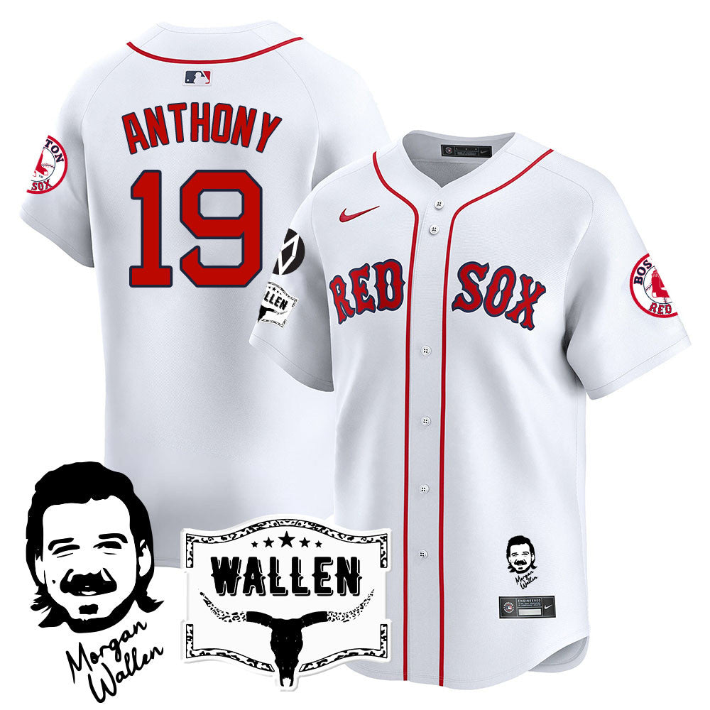 BOS Morgan Wallen 2025 Jersey - Stitched