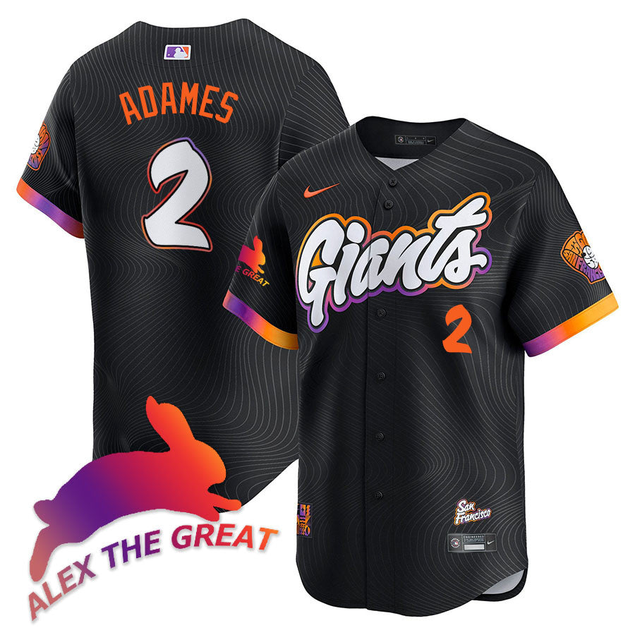 SF "Alex the Great" Rabbit Memories 2025 Jersey - Stitched