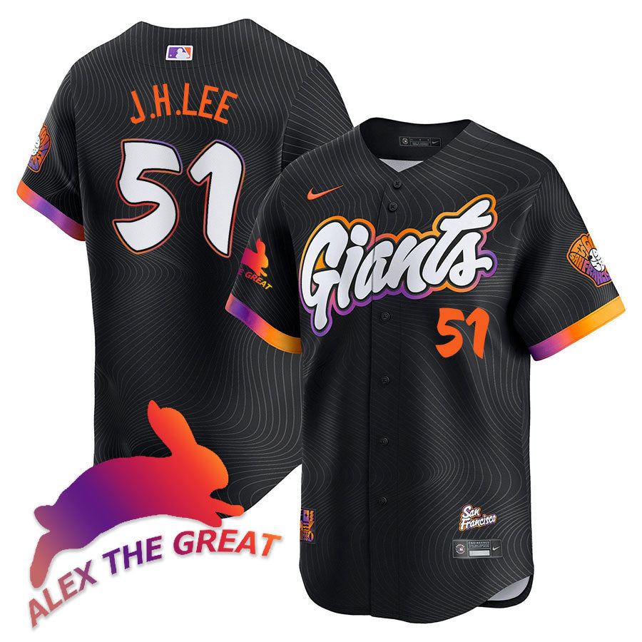 SF "Alex the Great" Rabbit Memories 2025 Jersey - Stitched