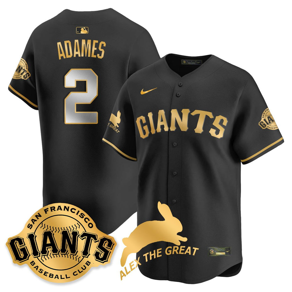 SF "Alex the Great" Rabbit Memories 2025 Jersey - Stitched
