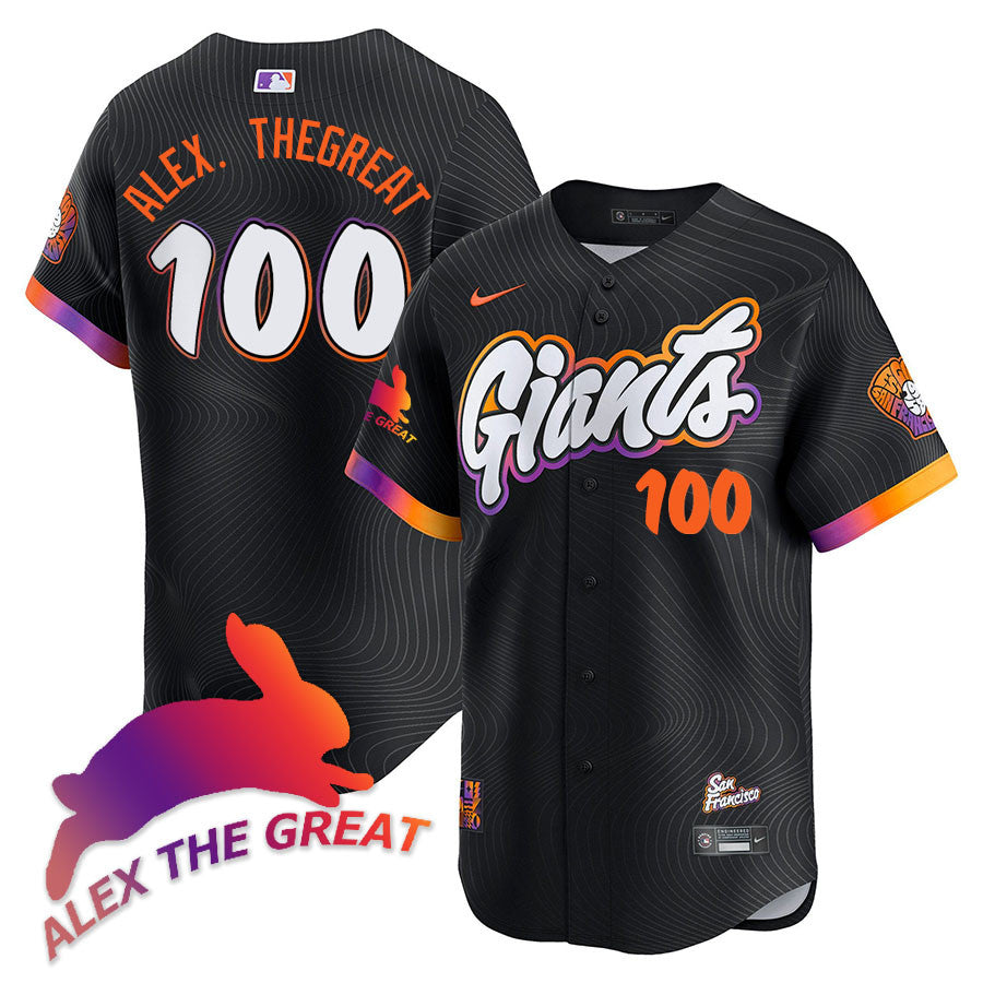 SF "Alex the Great" Rabbit Memories 2025 Jersey - Stitched
