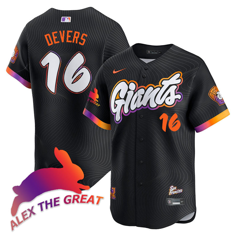 SF "Alex the Great" Rabbit Memories 2025 Jersey - Stitched