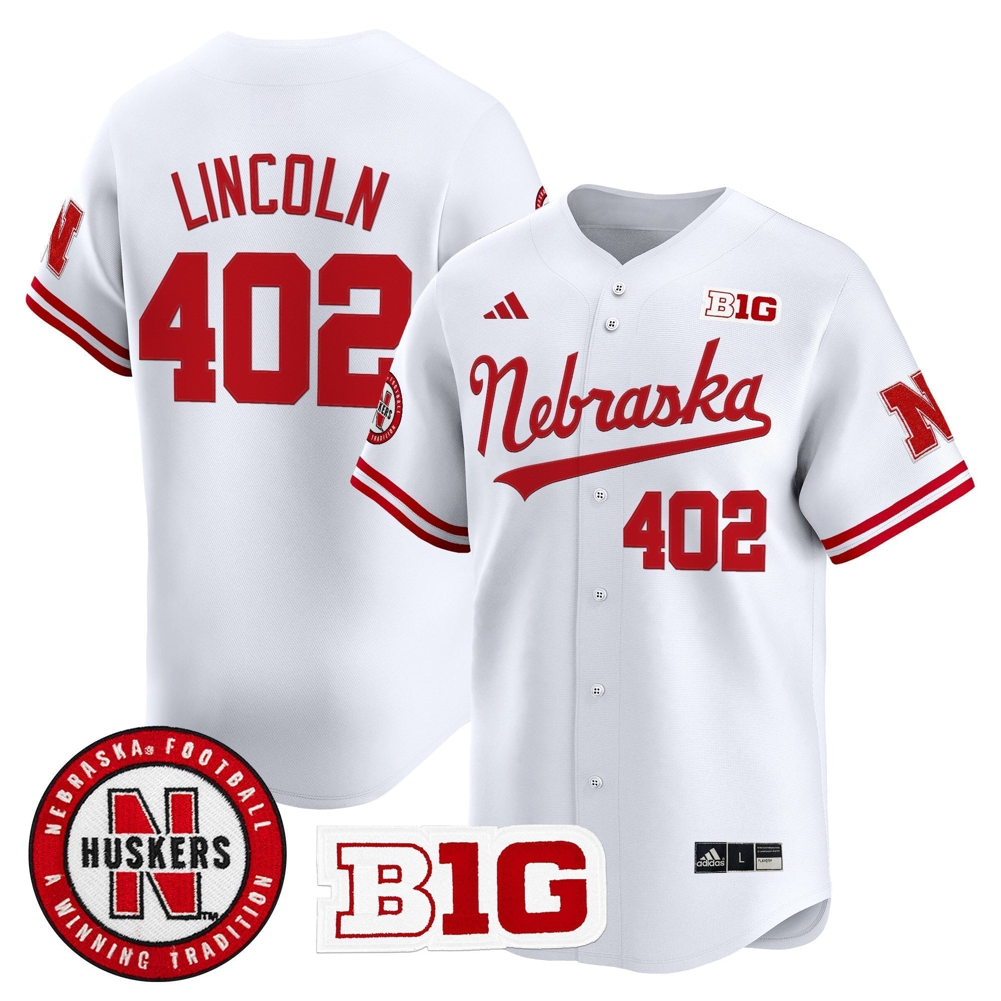 NEB 2025 Vapor Baseball Jersey - Stitched