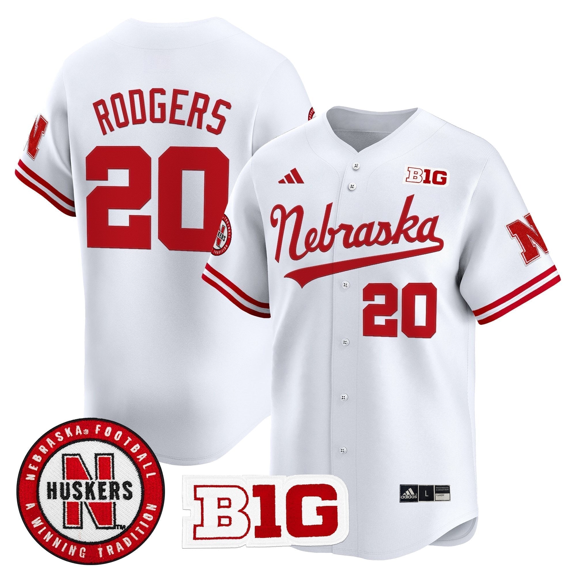 NEB 2025 Vapor Baseball Jersey - Stitched